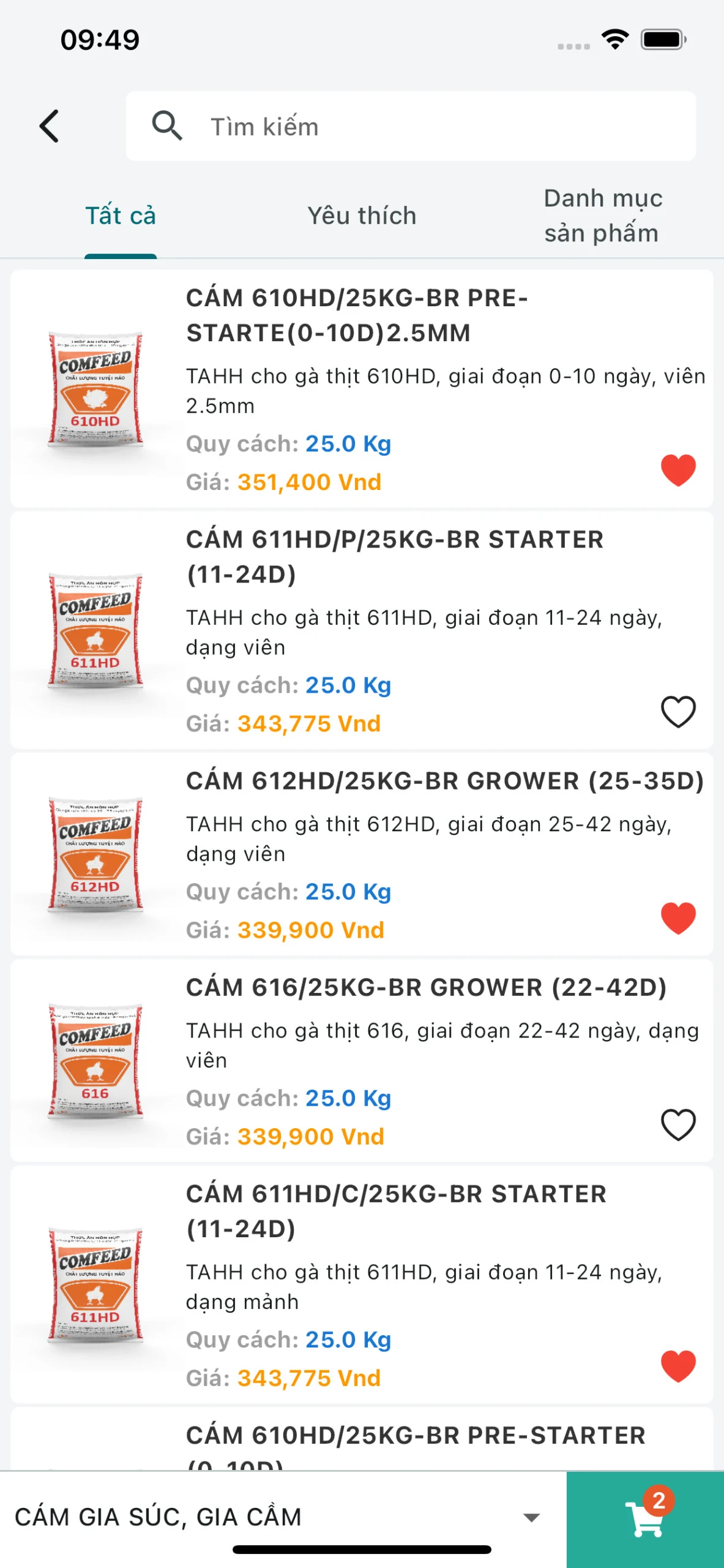 Japfa Feed - Sales screenshot