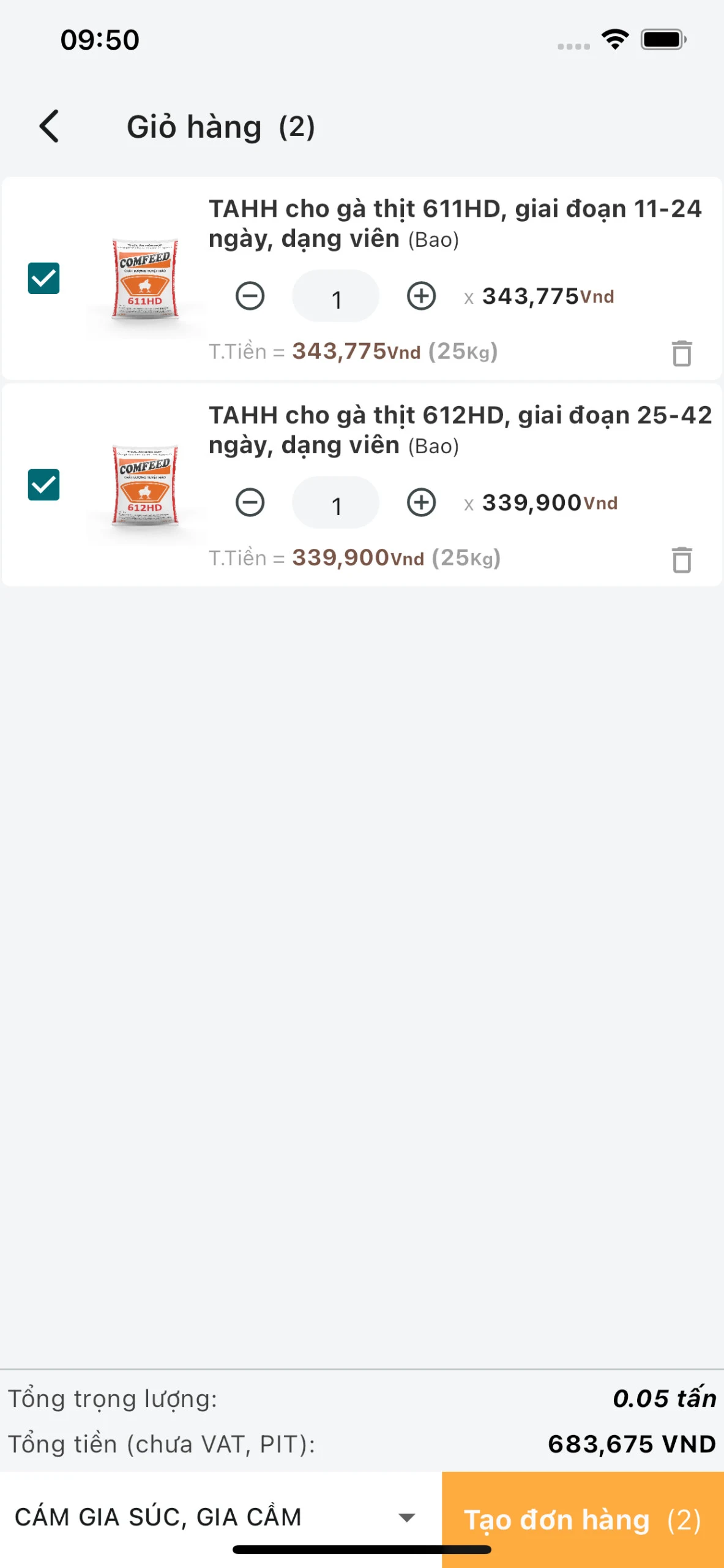 Japfa Feed - Sales screenshot